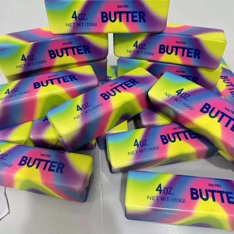 Squishy Butter Stick Fidget Toy Sticky Butter Stick Slow Rebound Stress Relief