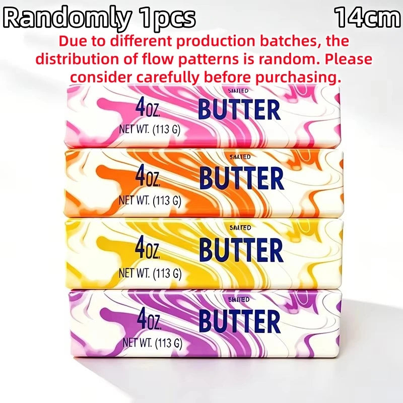 Squishy Butter Stick Fidget Toy Sticky Butter Stick Slow Rebound Stress Relief