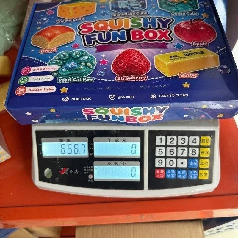 Squishy Fun Box 8 Pieces