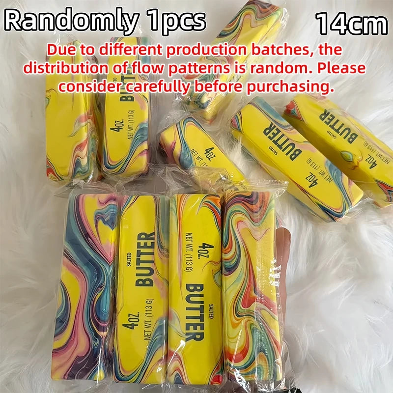 Squishy Butter Stick Fidget Toy Sticky Butter Stick Slow Rebound Stress Relief