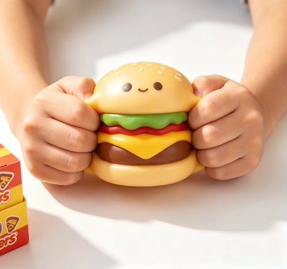 12Pcs Mini Food Squishy Toys, Slow Rising PU Squeeze Toys, Random Styles Gift Box, Stress Relief Gift for Christmas & Birthday