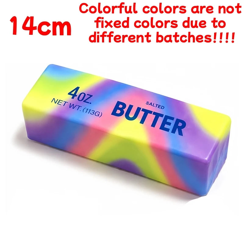 Squishy Butter Stick Fidget Toy Sticky Butter Stick Slow Rebound Stress Relief